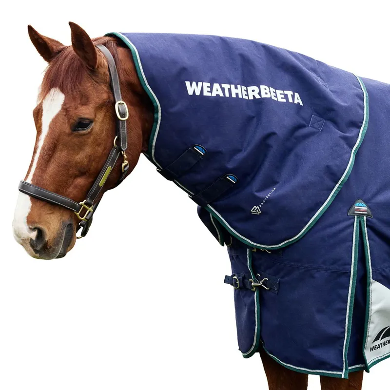 WeatherBeeta ComFiTec Plus Dynamic 220g Turnout Neck Cover - Navy-1