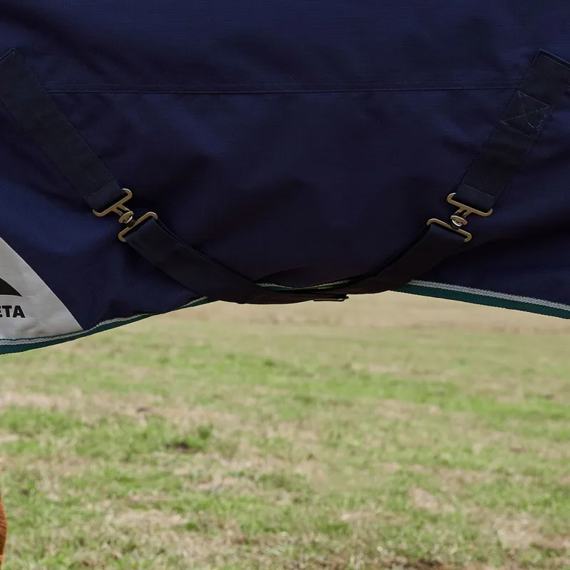 WeatherBeeta ComFiTec Plus Dynamic 0g Standard Neck Turnout Blanket --5