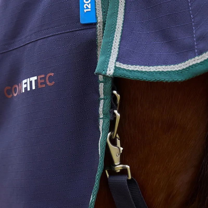 WeatherBeeta ComFiTec Plus Dynamic 0g Standard Neck Turnout Blanket --2