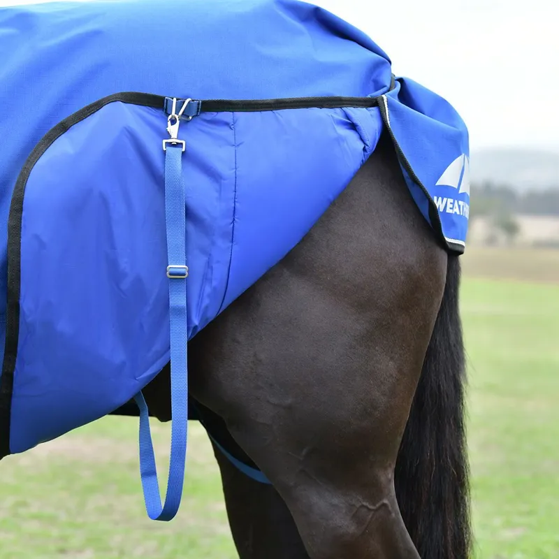 WeatherBeeta ComFiTec Essential 220g Combo Turnout Blanket - Cobalt/Black-5