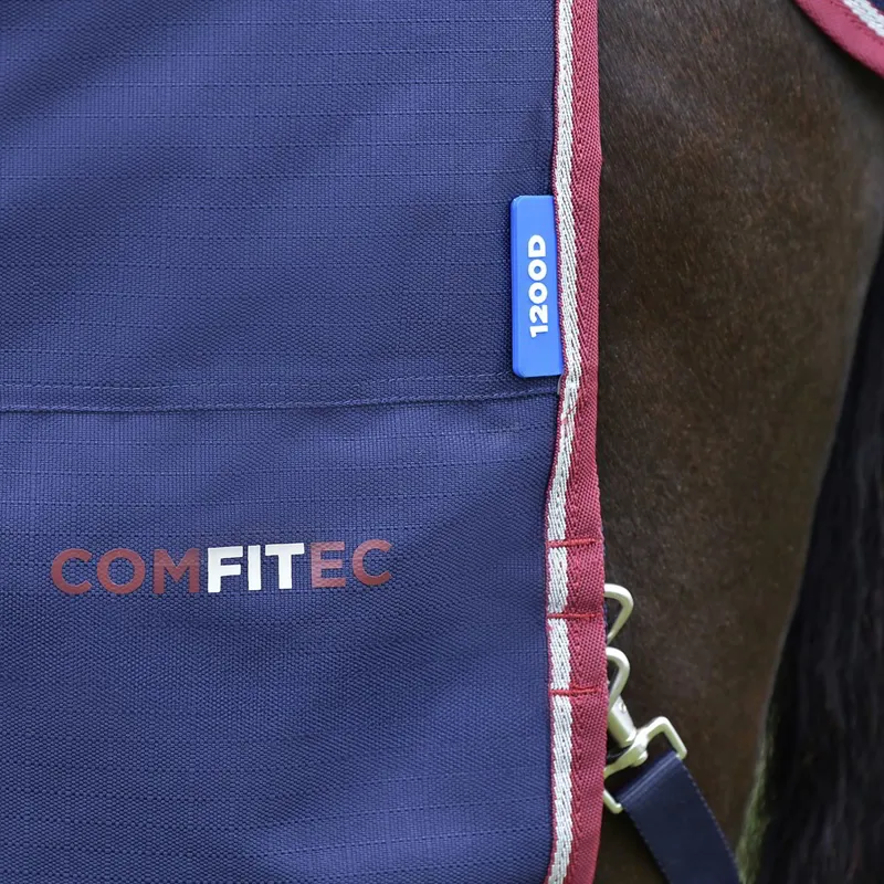 WeatherBeeta ComFiTec Essential 50g Combo Blanket - Navy/Burgundy-6
