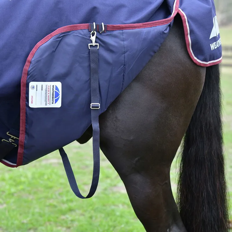 WeatherBeeta ComFiTec Essential 50g Combo Blanket - Navy/Burgundy-4