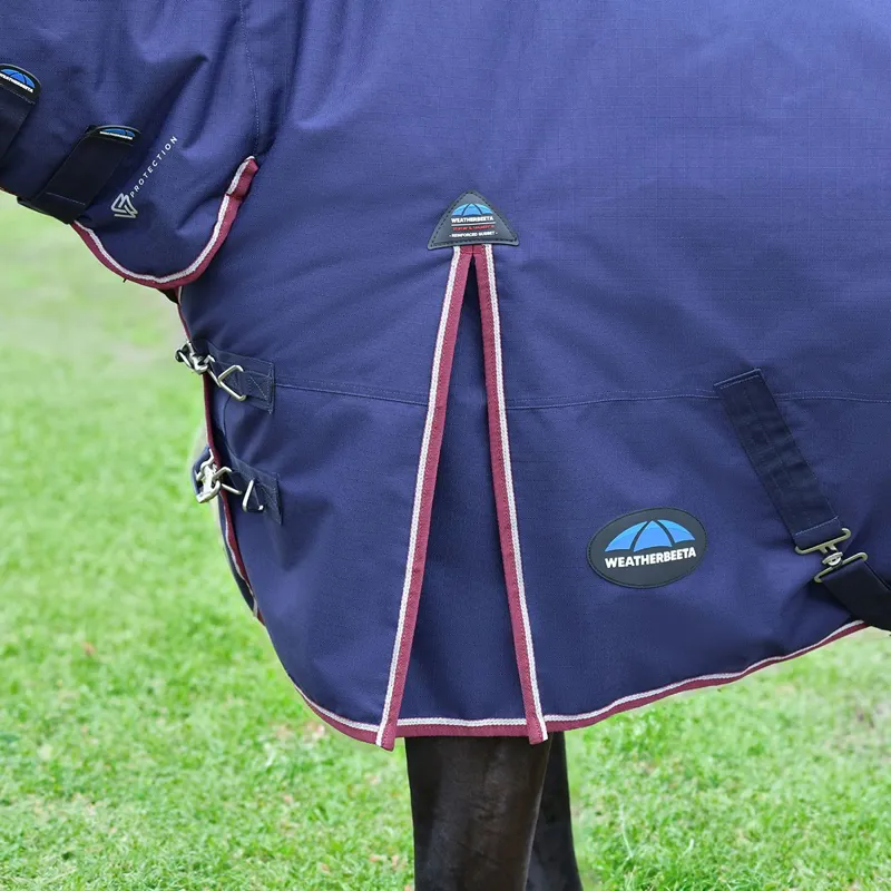 WeatherBeeta ComFiTec Essential 50g Combo Blanket - Navy/Burgundy-3