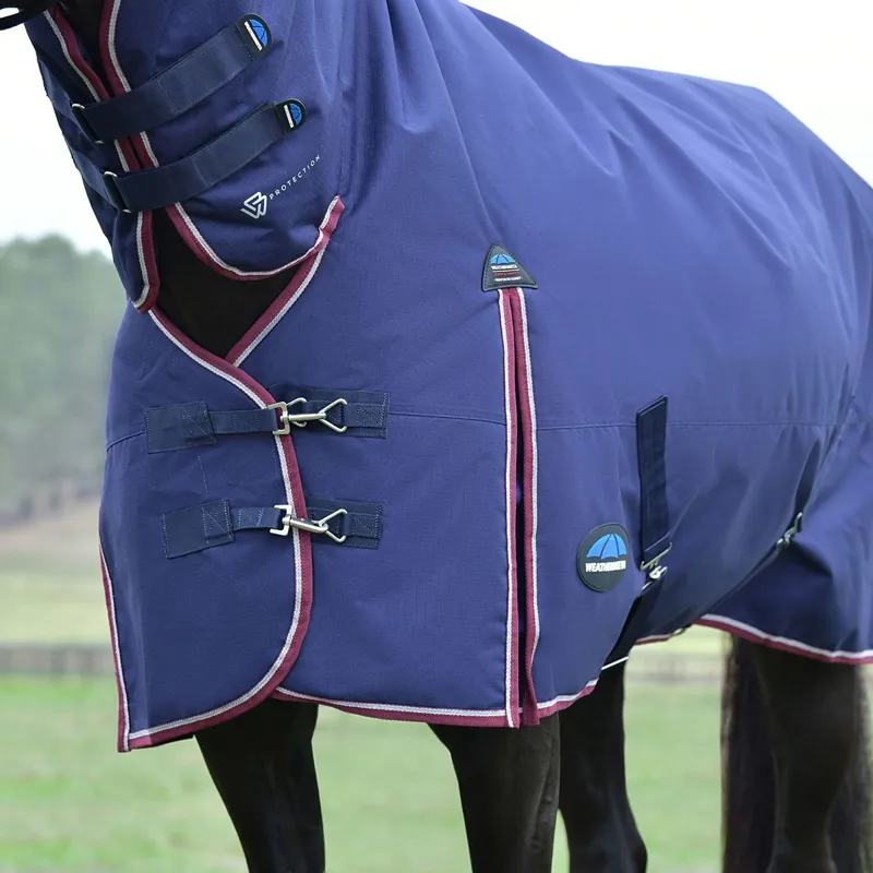 WeatherBeeta ComFiTec Essential 50g Combo Blanket - Navy/Burgundy-1