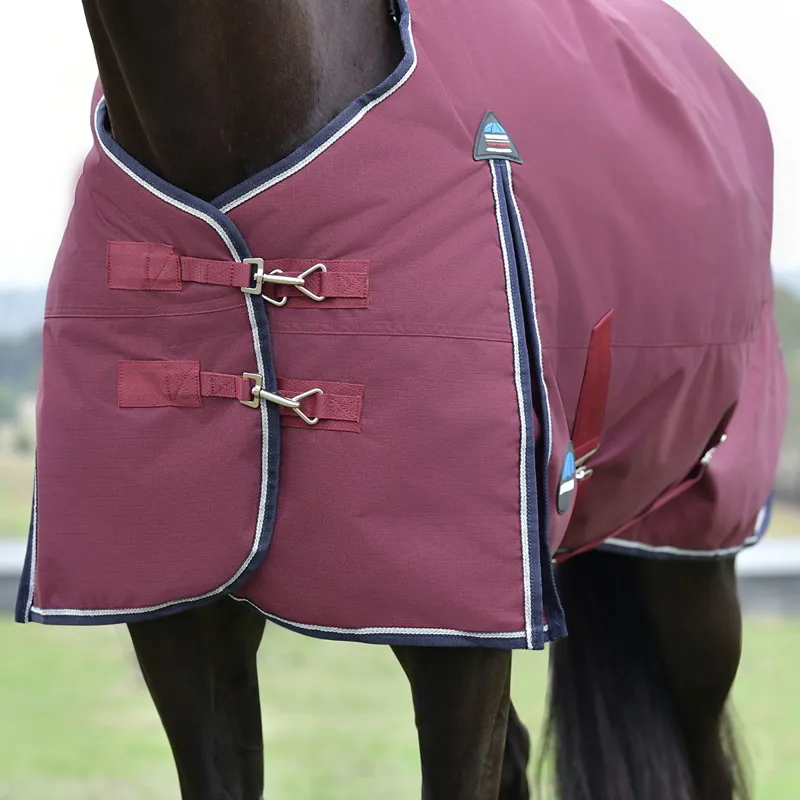 WeatherBeeta ComFiTec Essential 50g Standard Turnout Blanket - Burgundy-2