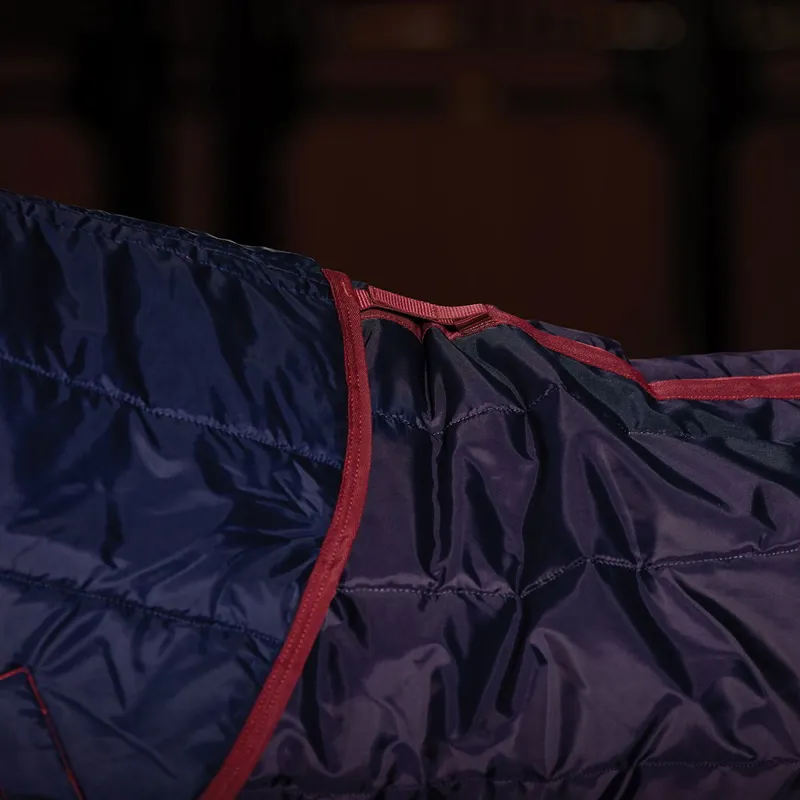 WeatherBeeta ComFiTec 210D 100g Channel Quilt Stable Blanket - Navy-1