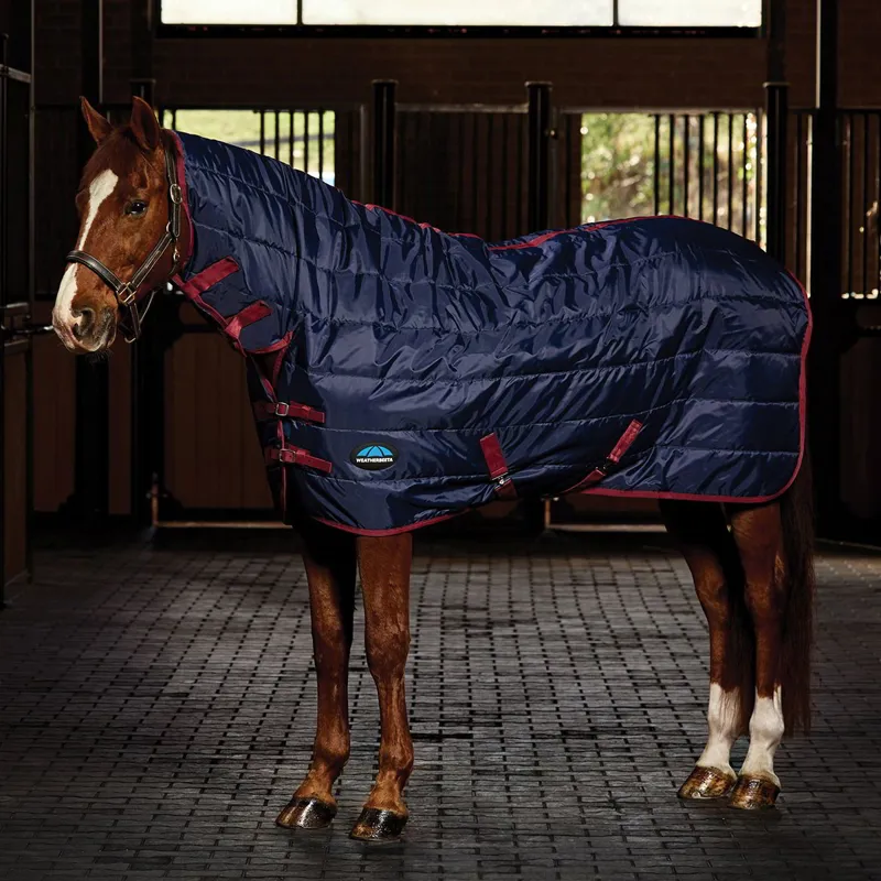 WeatherBeeta ComFiTec 210D 100g Channel Quilt Stable Blanket - Navy