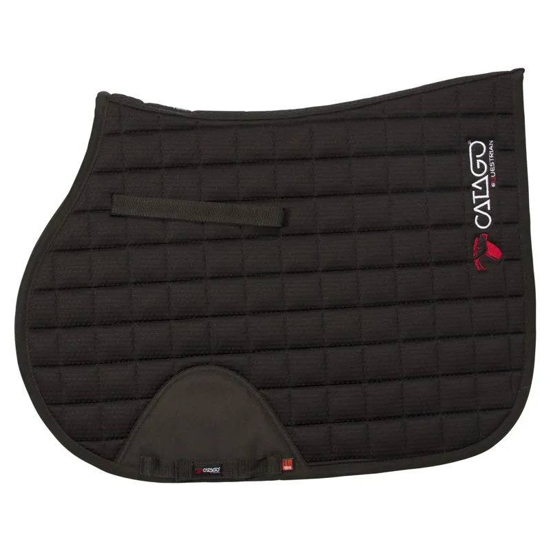 Catago FIR-Tech All Purpose Saddle Pad - Black