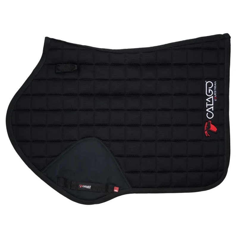 Catago FIR-Tech Jump Saddle Pad - Black