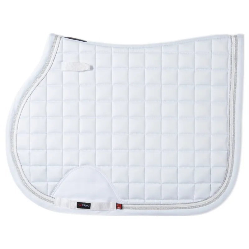 Catago FIR-Tech Elegant Jump Saddle Pad - White