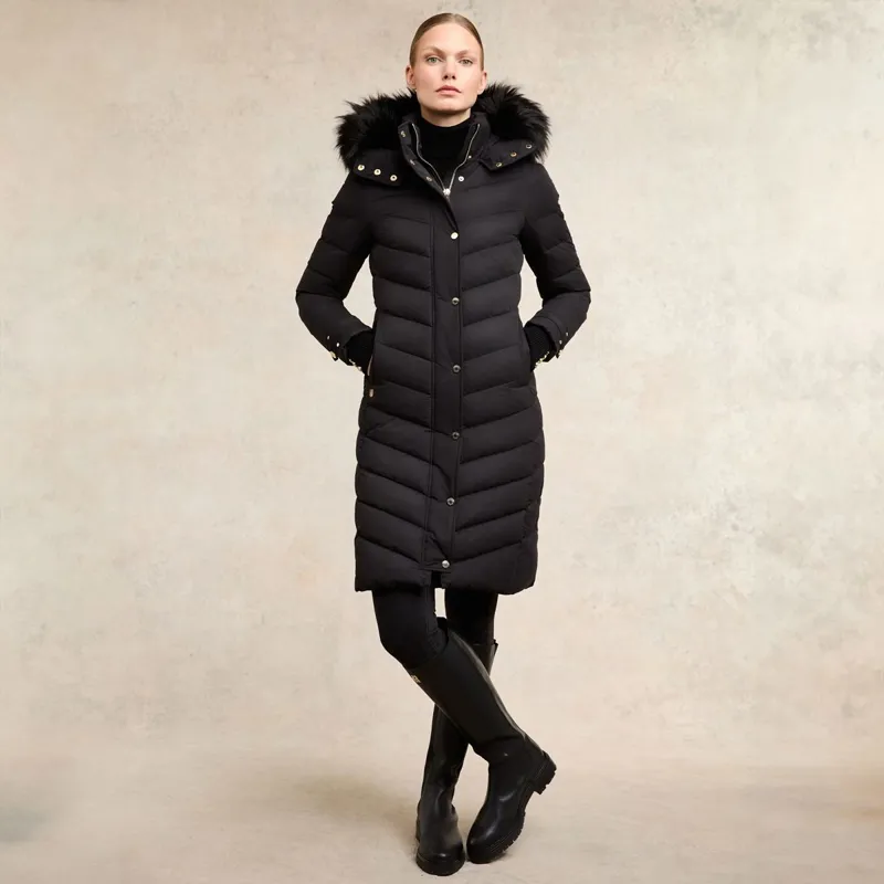 Holland Cooper Chamonix Womens Coat - Black