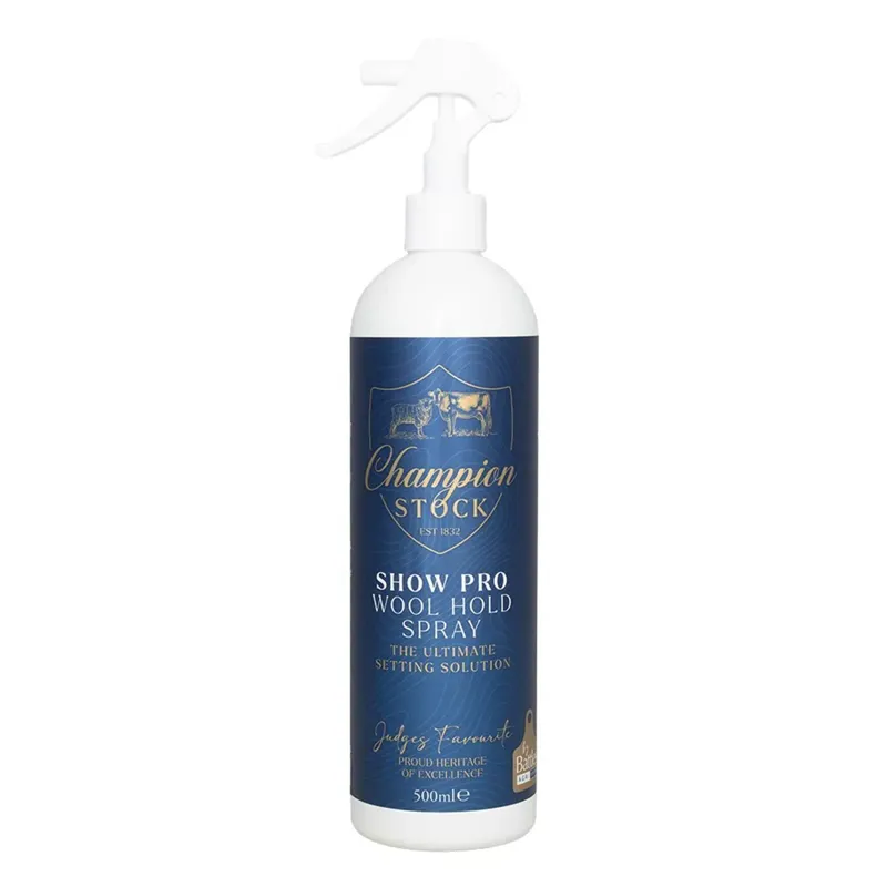 Champion Stock Show Pro Wool Hold Spray