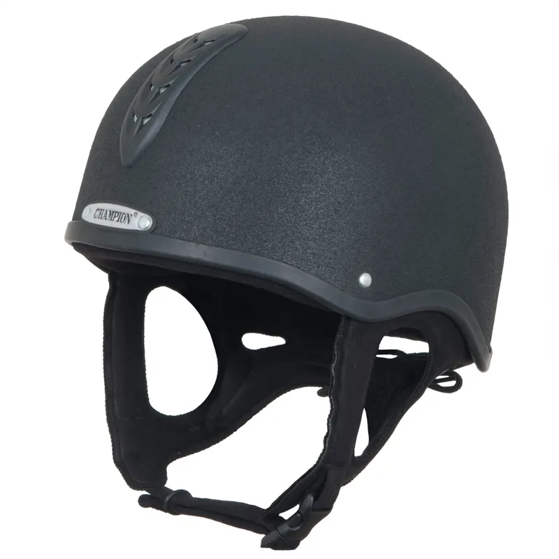 Champion X-Air Plus Junior Riding Skull Cap - Black