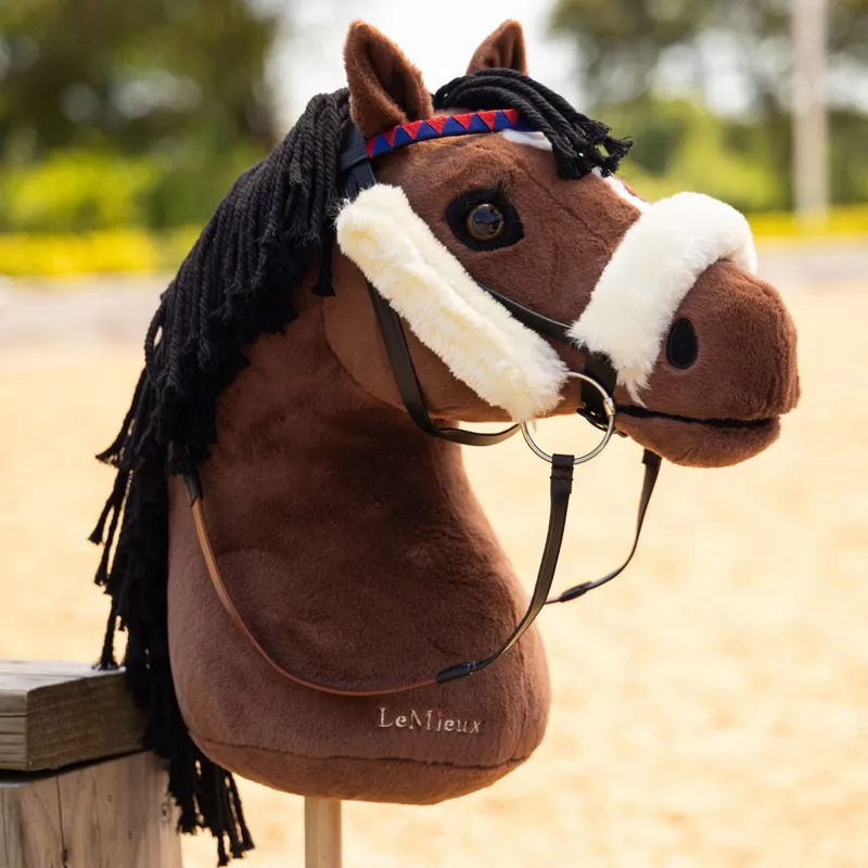 LeMieux Hobby Horse Toy Chancer the Racehorse-2