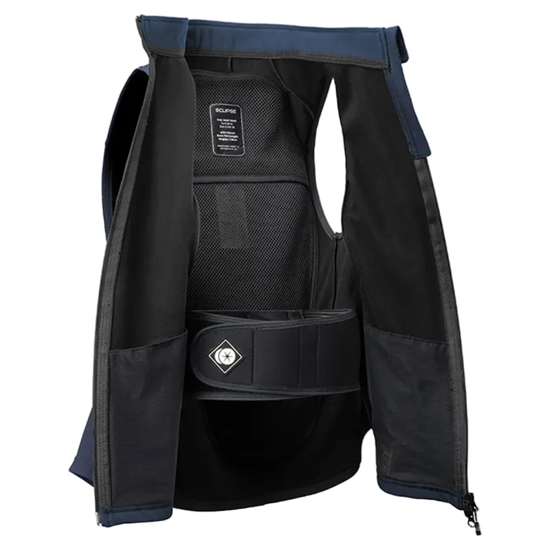 Charles Owen Eclipse Women's Vest Back Protector - Navy-3