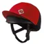 Charles Owen J3YR Junior Helmet Cover With Rear Vent - Red