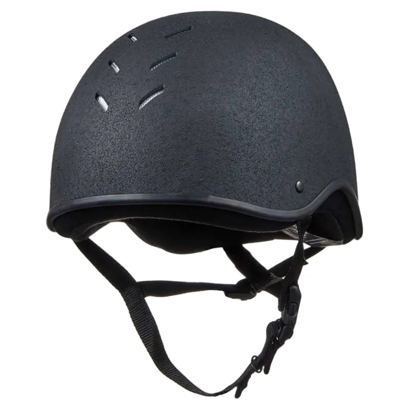 Charles Owen JS1 Original Skull Riding Helmet - Black