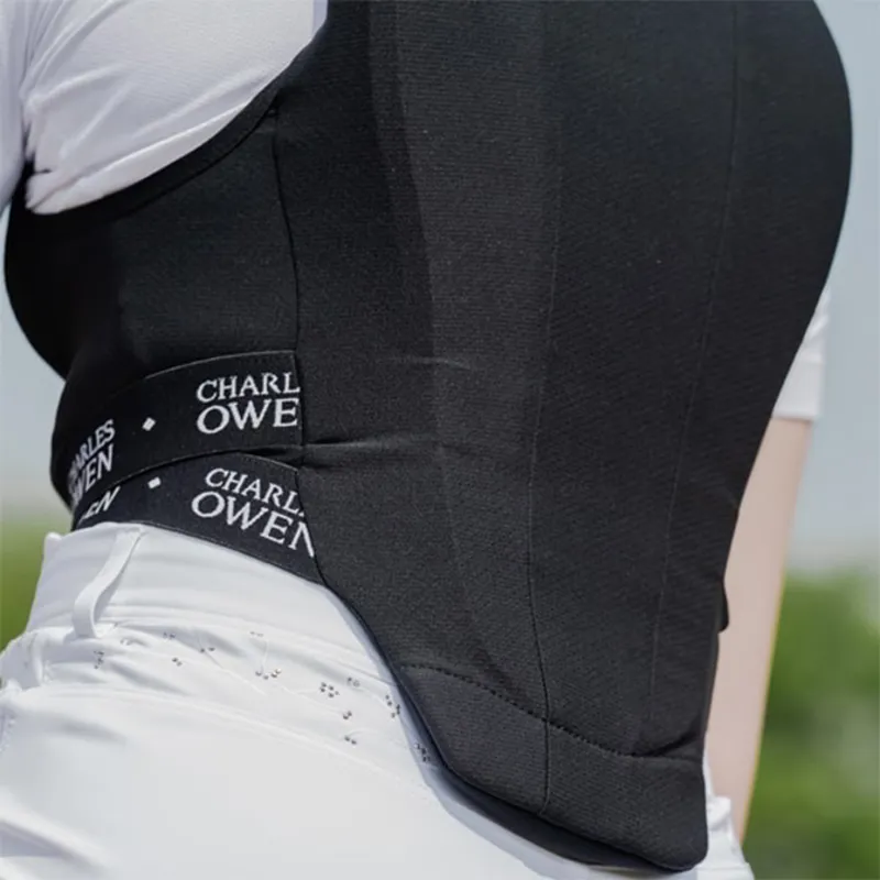 Charles Owen Shadow Women's Back Protector - Black-5