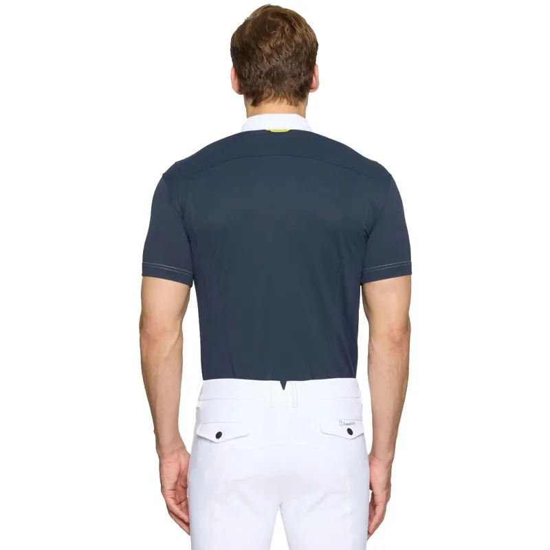 Samshield Charles Men's Short Sleeve Show Shirt - Navy-2