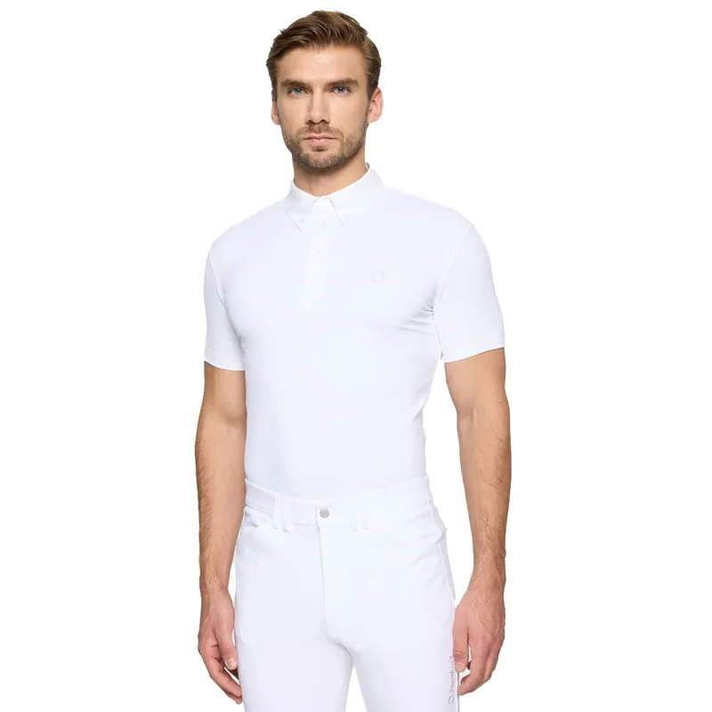 Samshield Charles Men's Short Sleeve Show Shirt - White