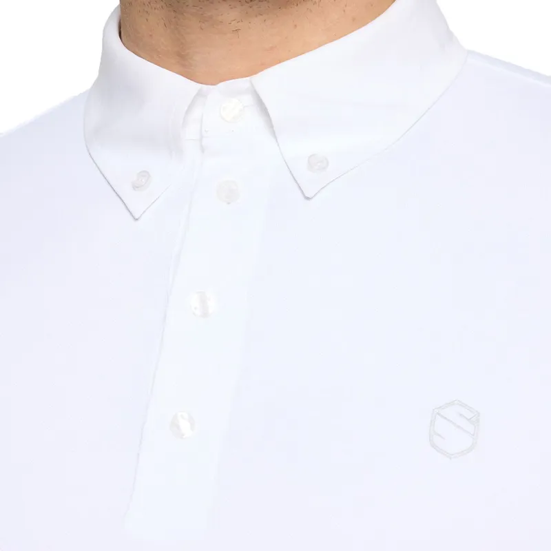 Samshield Charles Men's Short Sleeve Show Shirt - White-2