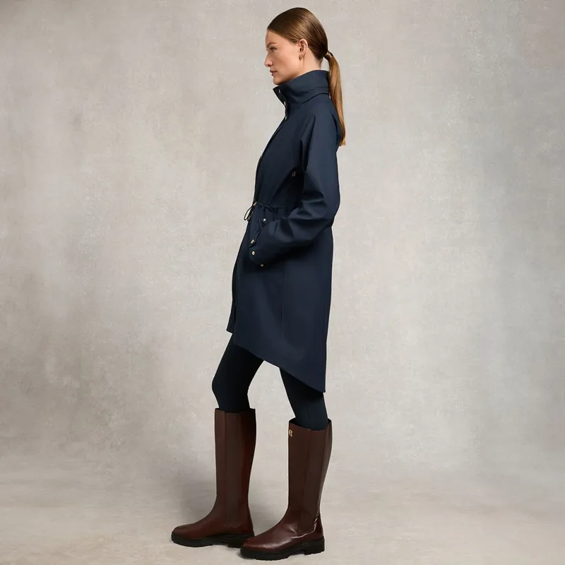 Holland Cooper Chartwell Ladies Rain Parka - Ink Navy-8