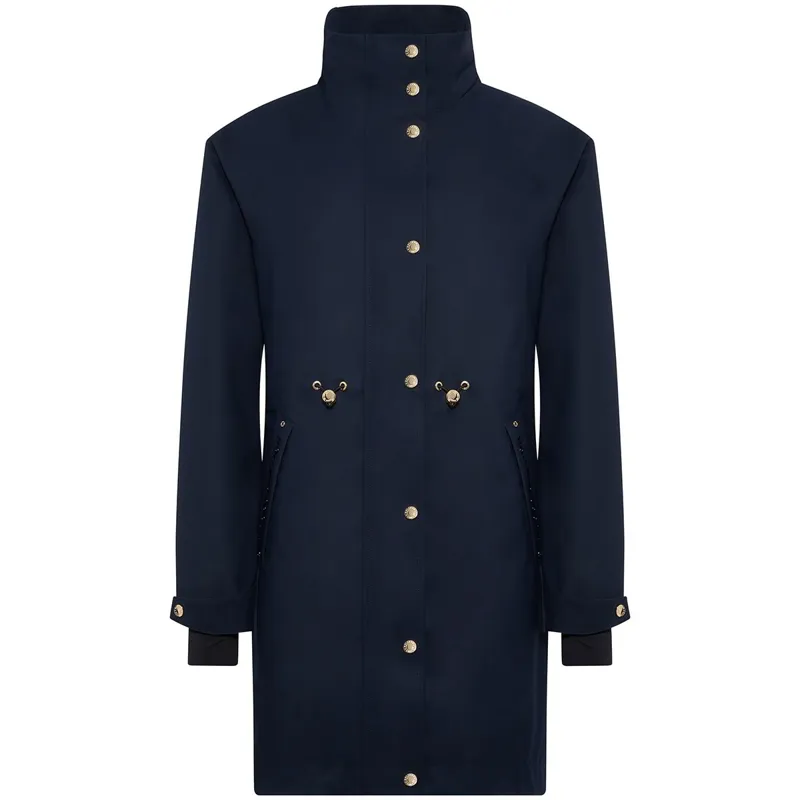 Holland Cooper Chartwell Ladies Rain Parka - Ink Navy-1