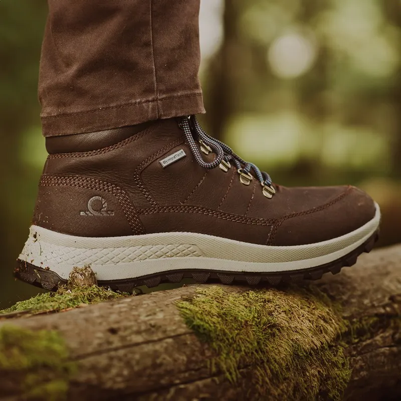 Chatham Holgate Waterproof Men's Hiking Shoes - Dark Brown-9
