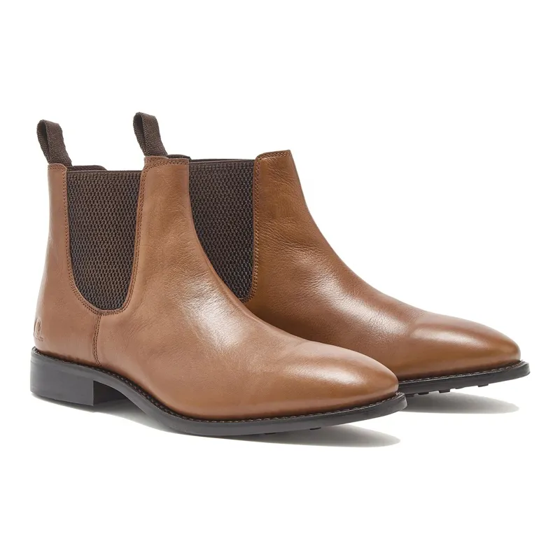 Chatham Conholt Men's Premium Leather Chelsea Boots - Tan