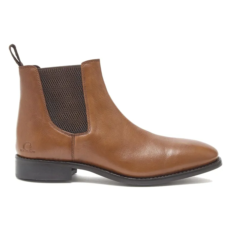 Chatham Conholt Men's Premium Leather Chelsea Boots - Tan-1