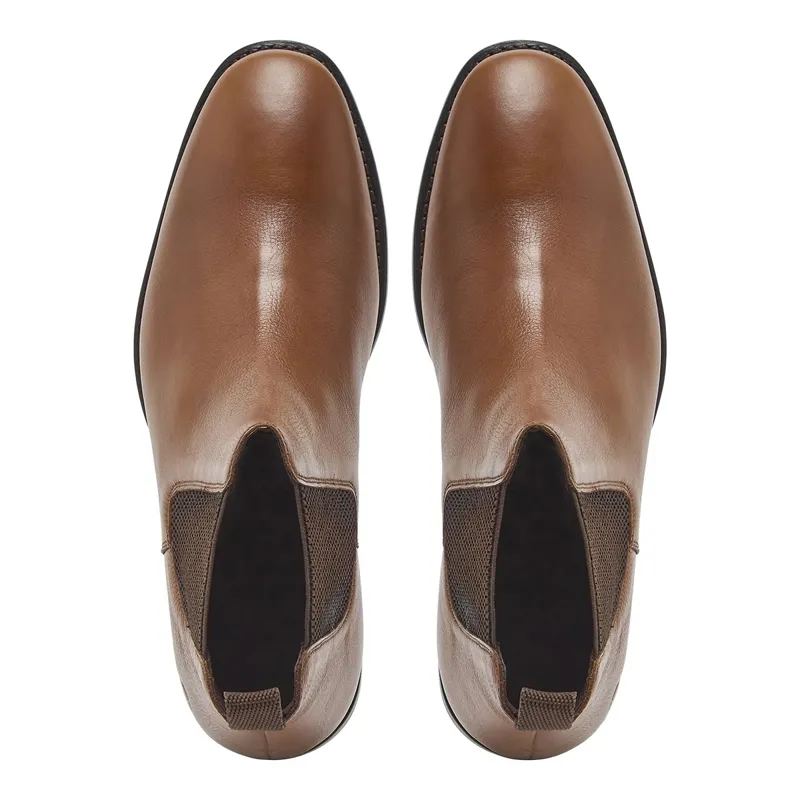 Chatham Conholt Men's Premium Leather Chelsea Boots - Tan-2
