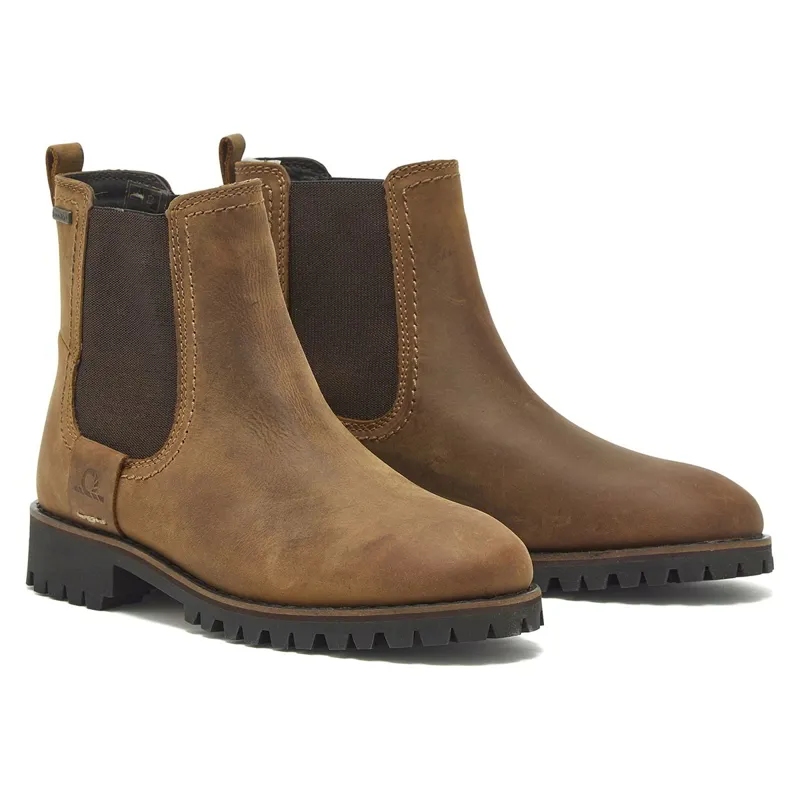 Chatham Olympia II Premium Leather Women's Chelsea Boot - Walnut