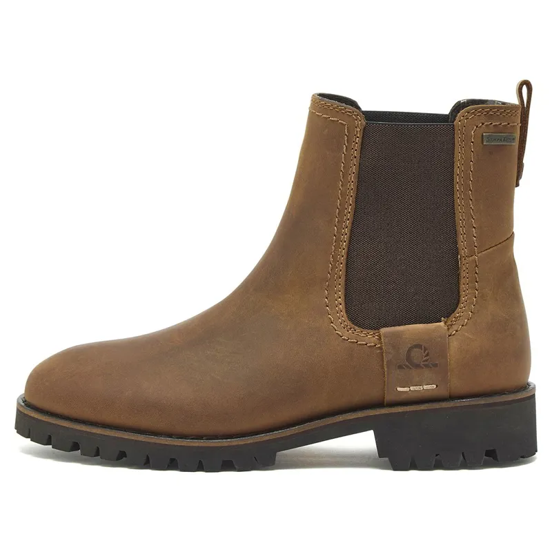 Chatham Olympia II Premium Leather Women's Chelsea Boot - Walnut-3