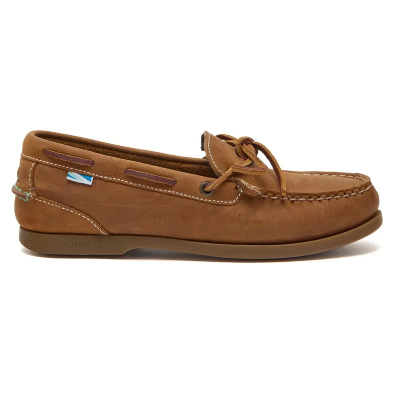 Chatham Olivia G2 Womens Boat Shoes - Walnut-1