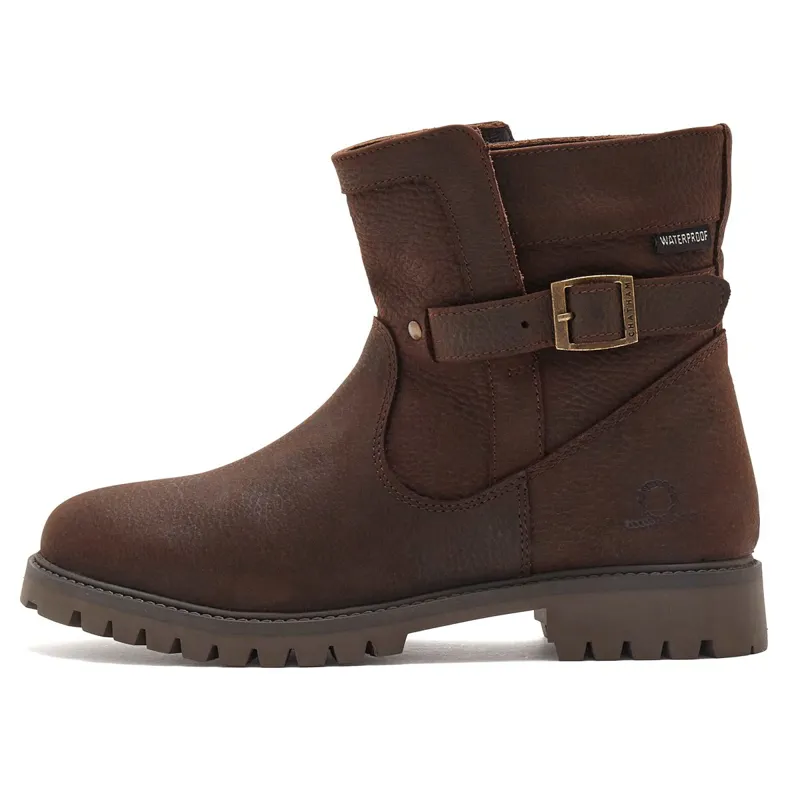 Chatham Ripon Womens Waterproof Ankle Boots - Dark Brown-1