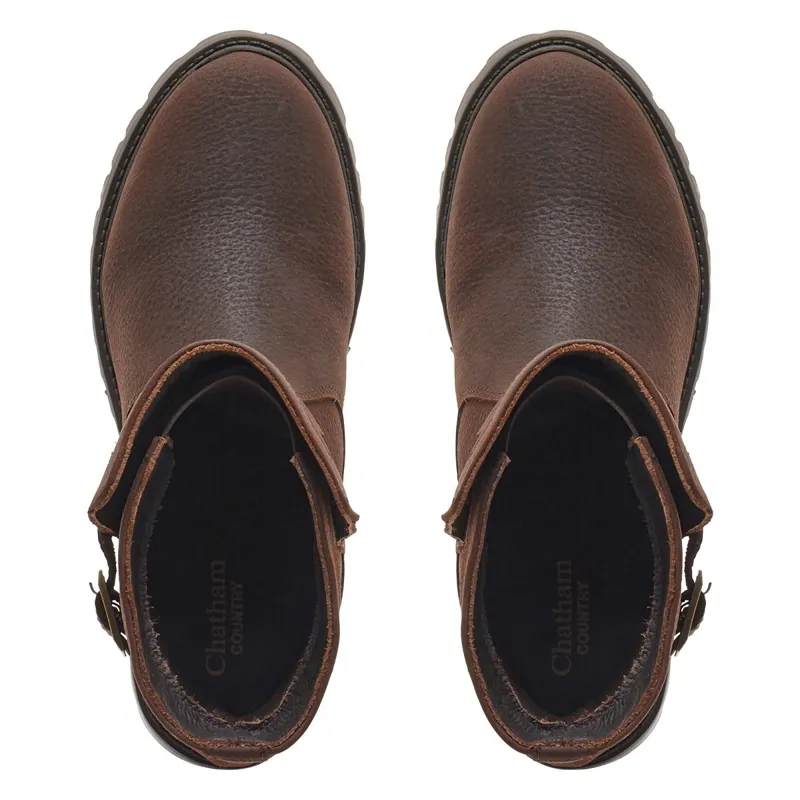 Chatham Ripon Womens Waterproof Ankle Boots - Dark Brown-3