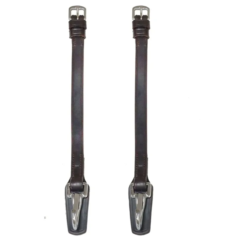 Henry Clip Cheek Pieces - Havana Brown