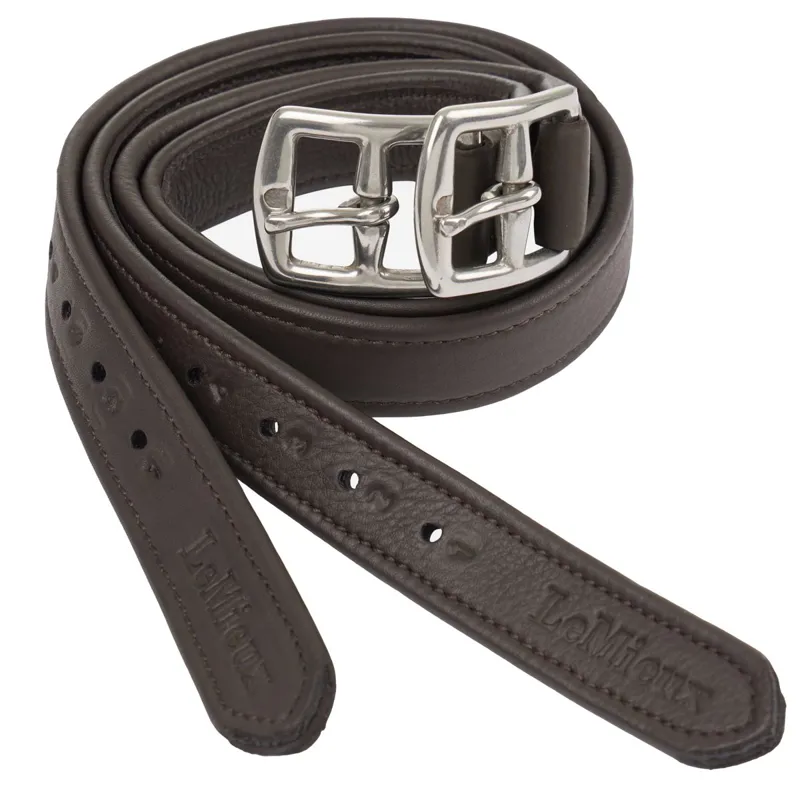 LeMieux Children's Stirrup Leathers - Brown