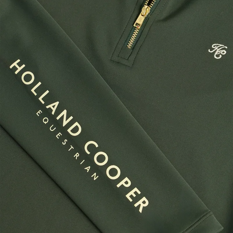Holland Cooper Chiltern Women's Base Layer - Ivy Green-3