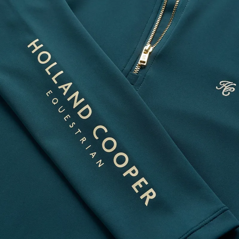 Holland Cooper Chiltern Womens Base Layer - Mineral Blue-3