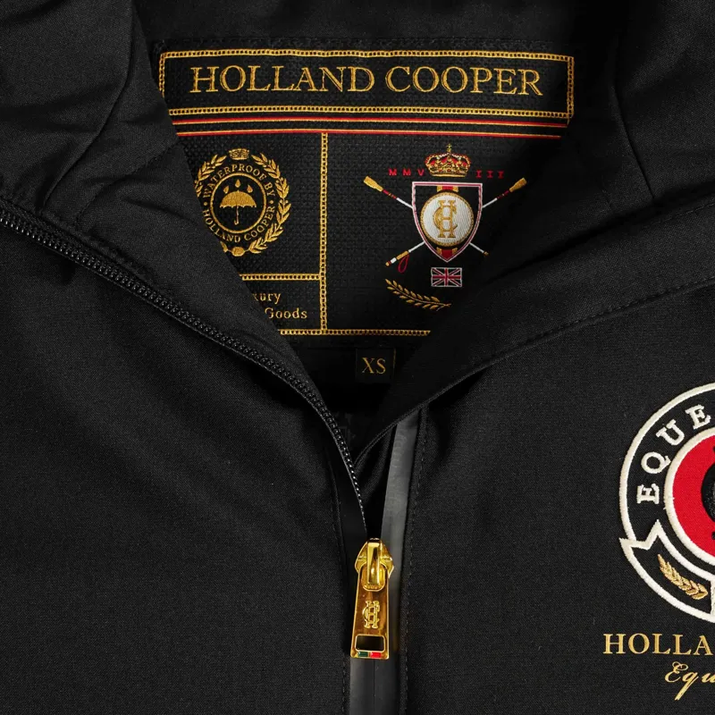 Holland Cooper Chiltern Team Women's Waterproof Jacket - Black-4