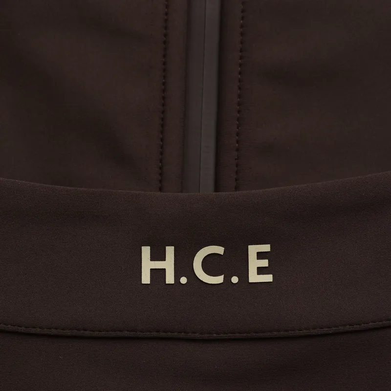 Holland Cooper Chiltern Womens Zip Training Top - Chocolate-3