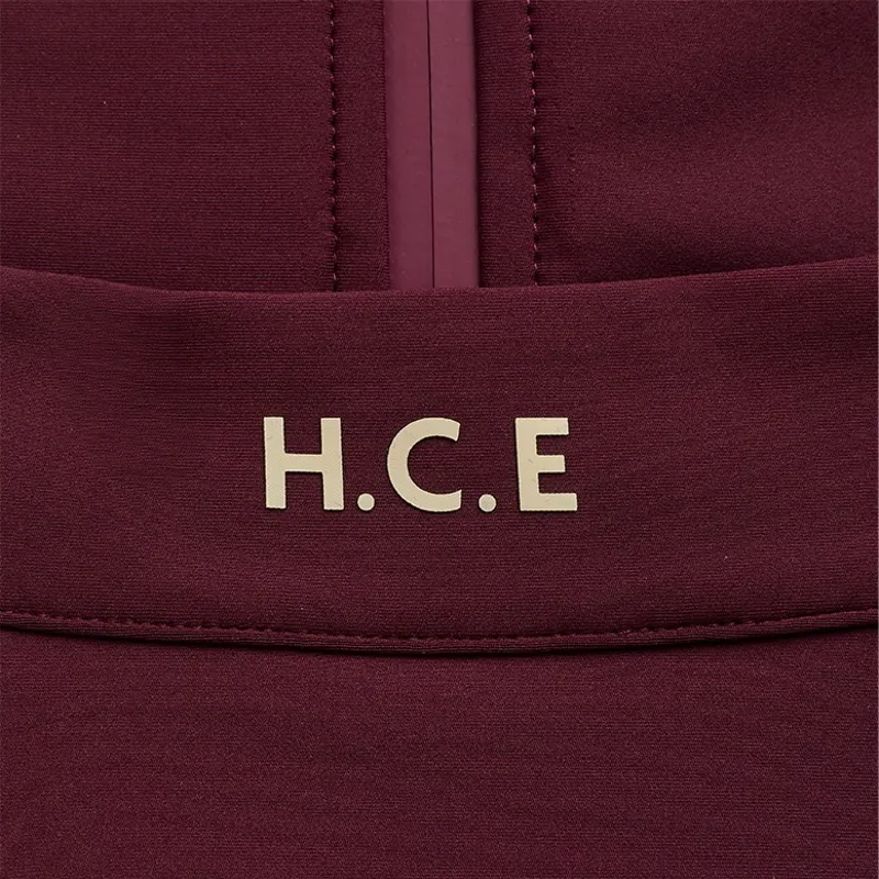 Holland Cooper Chiltern Women's Zip Training Top - Mulberry-3