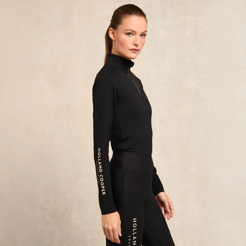Holland Cooper Chiltern Women's Base Layer - Black-3