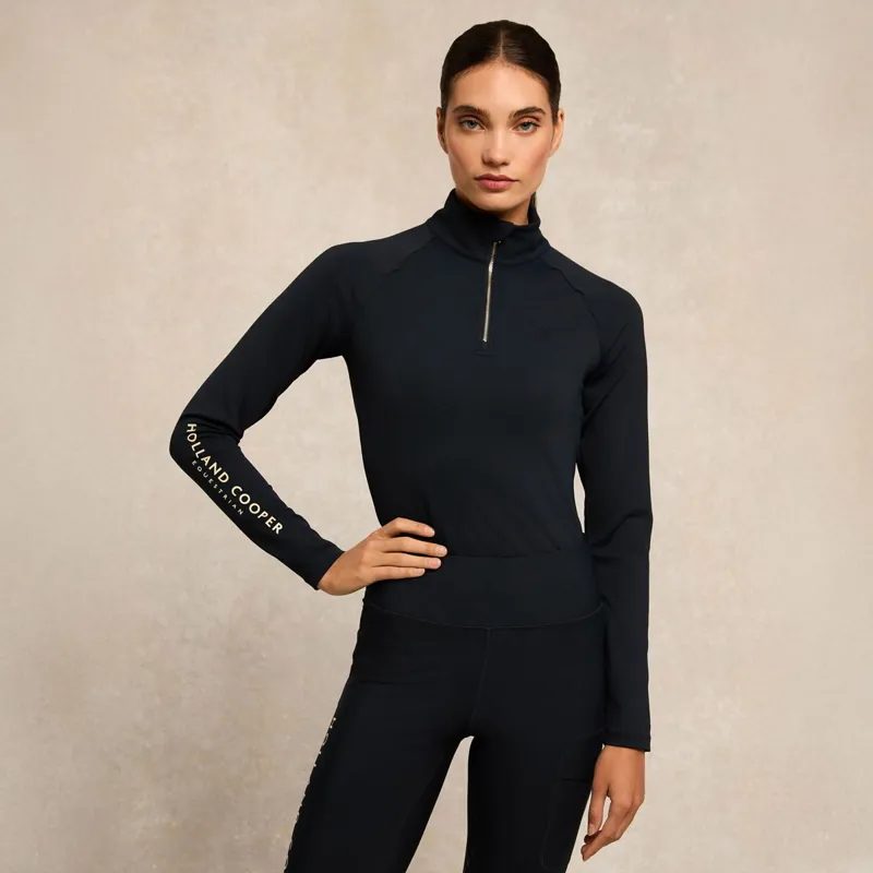 Holland Cooper Chiltern Womens Base Layer - Ink Navy-6