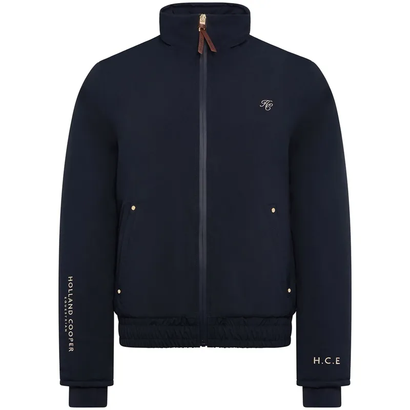 Holland Cooper Chiltern Women's Bomber Jacket - Ink Navy-4