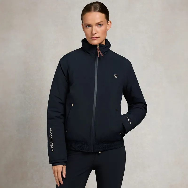 Holland Cooper Chiltern Women's Bomber Jacket - Ink Navy
