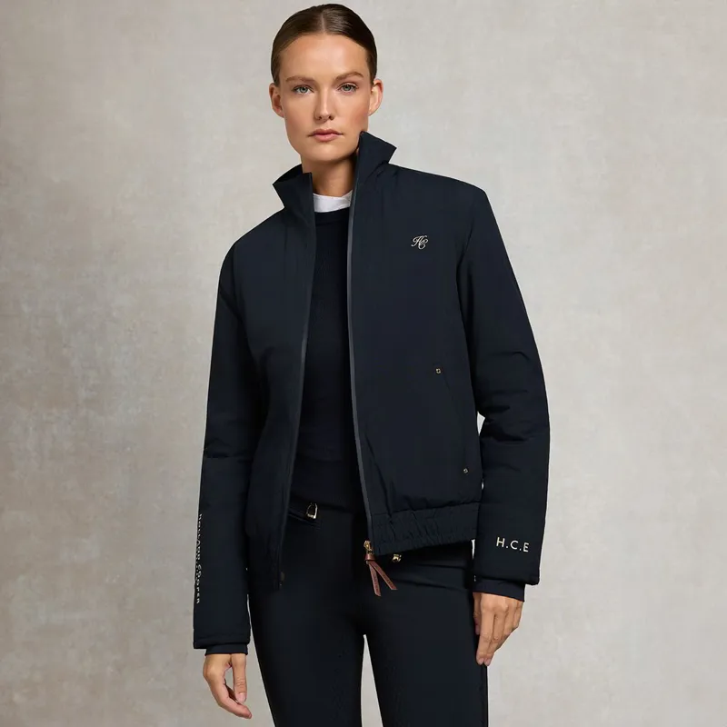 Holland Cooper Chiltern Women's Bomber Jacket - Ink Navy-2