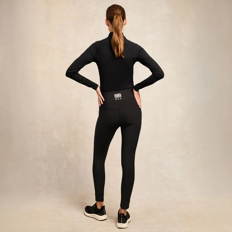 Holland Cooper Chiltern Legging Women's Riding Tights - Black-9