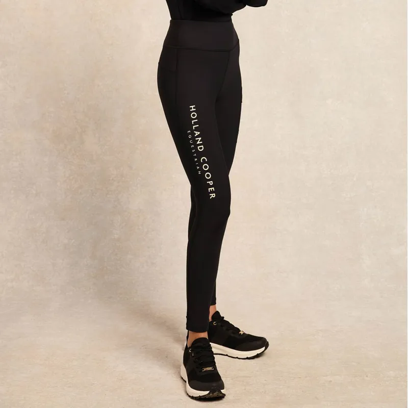 Holland Cooper Chiltern Legging Women's Riding Tights - Black